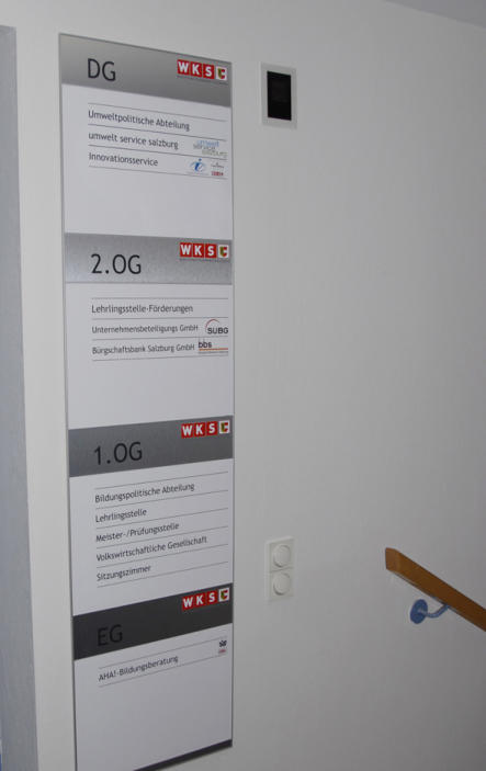 FORMOflach Kombi mit Modulen zur Selbstbeschriftung